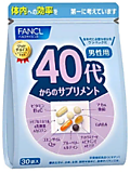 Витаминный комплекс FANCL для мужчин старше 40 лет