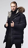 Куртка пуховая LAPLANGER Норман Nordic Goose, мех енот